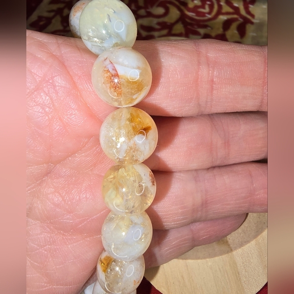 12mm Citrine Bracelet - Picture 7 of 13